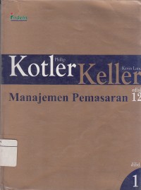 Image of Manajemen Pemasaran edisi 12 jilid 1