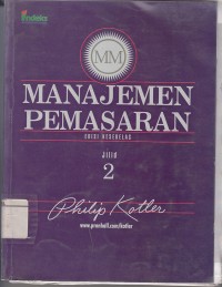 Image of Manajemen Pemasaran edisi 11 jilid 2