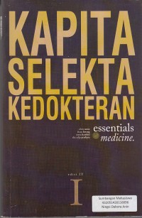Image of Kapita Selekta Kedokteran jilid 1 edisi 4