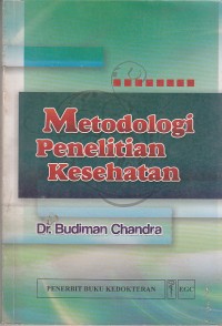 Image of Metodologi Penelitian Kesehatan