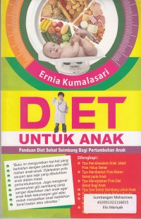 Image of Diet Untuk Anak Panduan Diet Sehat Seimbang Bagi Pertumbuhan Anak