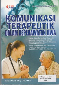 Image of Komunikasi Terapeutik Dalam Keperawatan Jiwa