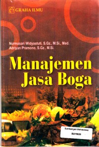 Image of Manajemen Jasa Boga