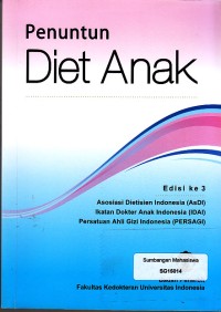 Image of Penuntun Diet Anak edisi 3