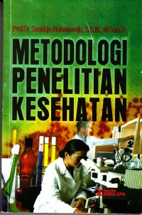 Image of Metodologi Penelitian Kesehatan