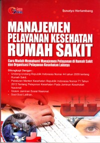 Image of Manajemen Pelayanan Kesehatan Rumah Sakit