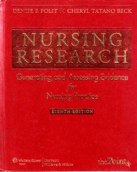 Image of Nursing Research: generating And Assessing Evidence For Nursing Practice