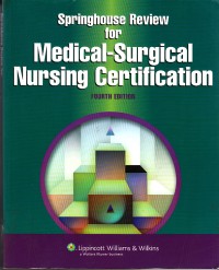 Image of Springhouse Review For Medical-Surgical Nursing Certification 4th edition