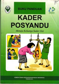 Image of Buku Panduan Kader Posyandu