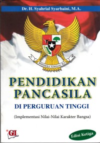 Image of Pendidikan Pancasila di Perguruan Tinggi