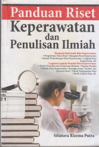 Image of Panduan Riset Keperawatan dan Penulisan Ilmiah
