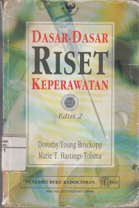 Image of Dasar-dasar Riset Keperawatan