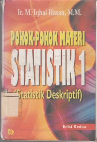 Image of Pokok-pokok Materi Statistik 1 (statistik deskriptif)