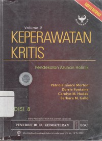 Image of Keperawatan Kritis: Pendekatan Asuhan Holistik volume 2