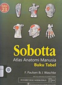 Image of Sobotta: Atlas Anatomi Manusia: Buku Atlas