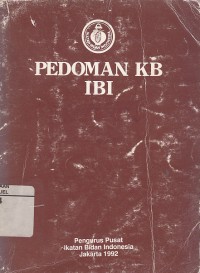 Image of Pedoman KB IBI