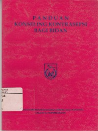 Image of Panduan Konseling Kontrasepsi Bagi Bidan