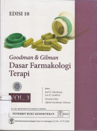 Image of Goodman dan Gilman Dasar Farmakologi Terapi vol.3