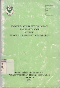 Image of Paket Materi Pengajaran Farmakologi Untuk Sekolah Perawat Kesehatan