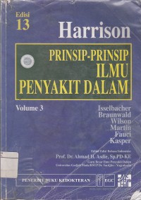 Image of Harrison Prinsip-Prinsip Ilmu Penyakit Dalam vol.3