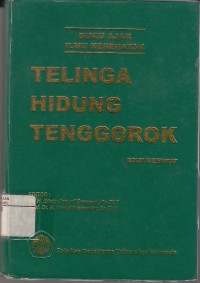 Image of Buku AJar Ilmu Kesehatan Telinga Hidung Tenggorok