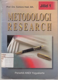 Image of Metodologi Research jilid 1
