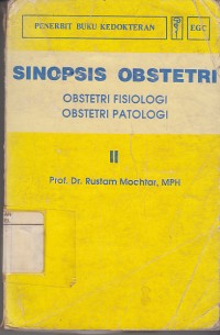 Image of Sinopsis Obstetri obstetric Operatif obstetric Sosial II