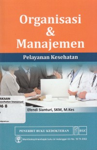 Image of Organisasi Dan Manajemen Pelayanan Kesehatan
